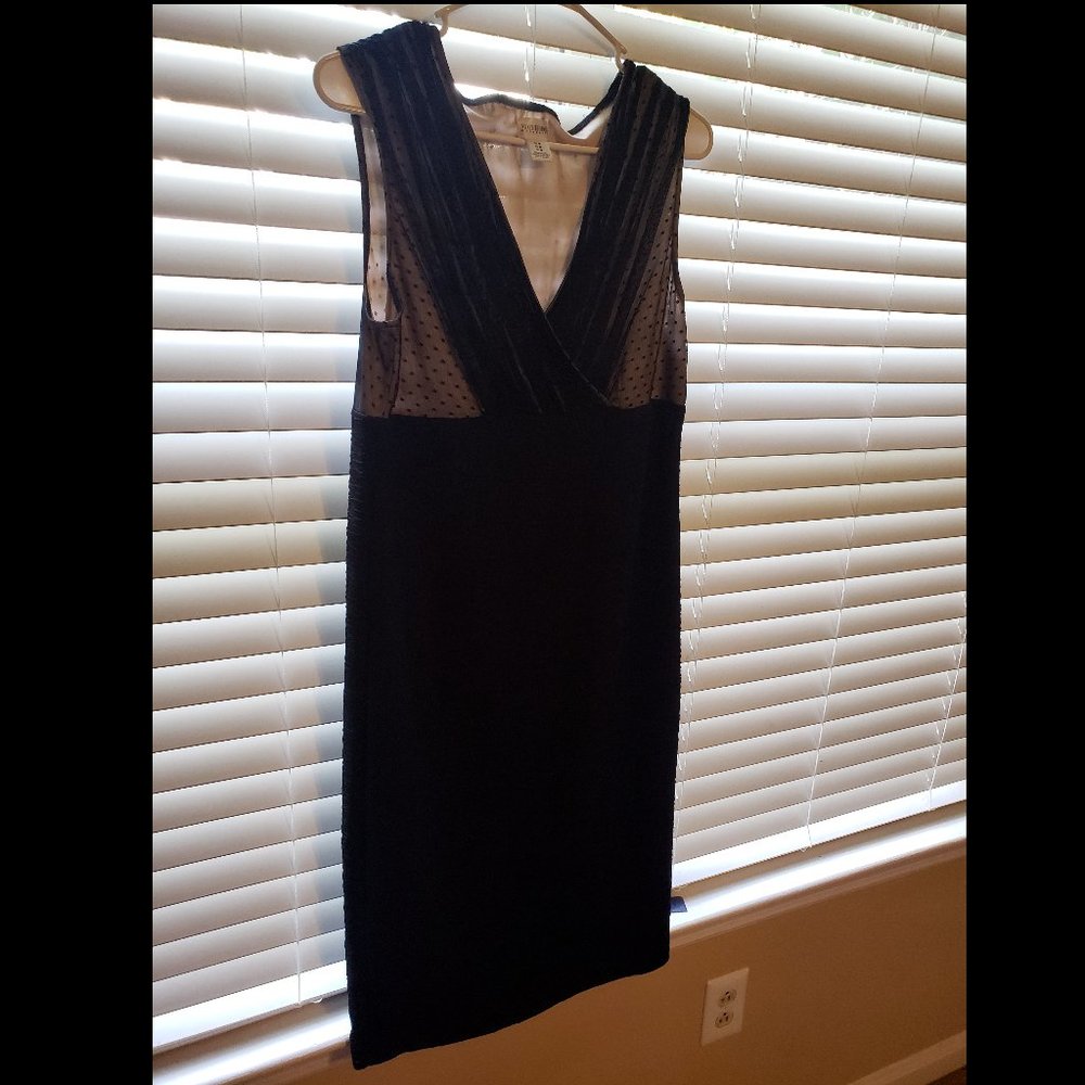 Motherhood Black Maternity Bodycon Dress